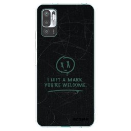 Átlátszó szilikon tok az alábbi mobiltelefonokra Xiaomi Redmi Note 10 5G - LEFT A MARK