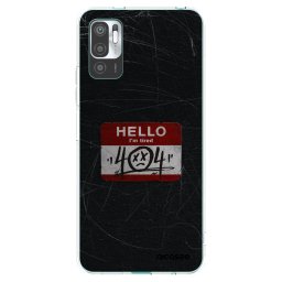 Átlátszó szilikon tok az alábbi mobiltelefonokra Xiaomi Redmi Note 10 5G - HELLO 404