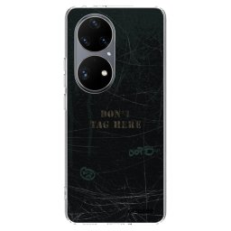 Átlátszó szilikon tok az alábbi mobiltelefonokra Huawei P50 - DON´T TAG