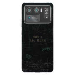 Átlátszó szilikon tok az alábbi mobiltelefonokra Xiaomi Mi 11 Ultra - DON´T TAG