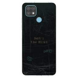 Átlátszó szilikon tok az alábbi mobiltelefonokra Realme C21 - DON´T TAG