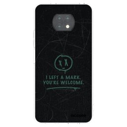 Átlátszó szilikon tok az alábbi mobiltelefonokra Xiaomi Redmi Note 9T - LEFT A MARK