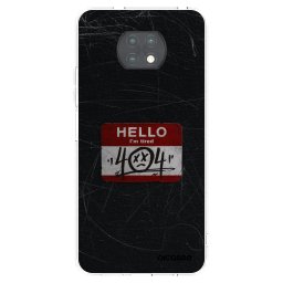 Átlátszó szilikon tok az alábbi mobiltelefonokra Xiaomi Redmi Note 9T - HELLO 404