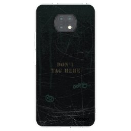 Átlátszó szilikon tok az alábbi mobiltelefonokra Xiaomi Redmi Note 9T - DON´T TAG