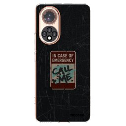 Átlátszó szilikon tok az alábbi mobiltelefonokra Huawei Nova 9 - EMERGENCY