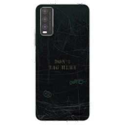 Átlátszó szilikon tok az alábbi mobiltelefonokra Vivo Y20s - DON´T TAG