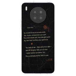 Átlátszó szilikon tok az alábbi mobiltelefonokra Huawei Nova 8i - POET
