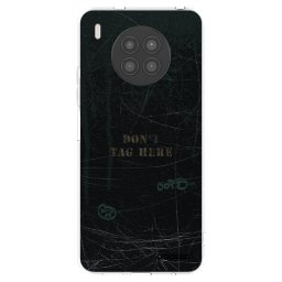 Átlátszó szilikon tok az alábbi mobiltelefonokra Huawei Nova 8i - DON´T TAG