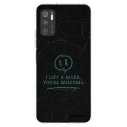 Átlátszó szilikon tok az alábbi mobiltelefonokra Xiaomi Poco M3 Pro 5G - LEFT A MARK