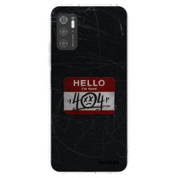 Átlátszó szilikon tok az alábbi mobiltelefonokra Xiaomi Poco M3 Pro 5G - HELLO 404