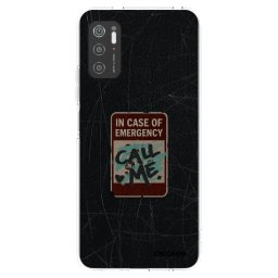 Átlátszó szilikon tok az alábbi mobiltelefonokra Xiaomi Poco M3 Pro 5G - EMERGENCY