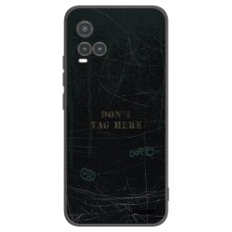 Fekete szilikon tok az alábbi mobiltelefonokra Vivo Y33s - DON´T TAG