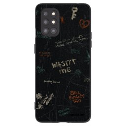 Fekete szilikon tok az alábbi mobiltelefonokra OnePlus 8T - CONFESSION