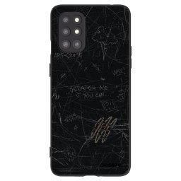 Fekete szilikon tok az alábbi mobiltelefonokra OnePlus 8T - SCRATCH