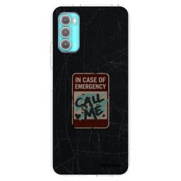 Átlátszó szilikon tok az alábbi mobiltelefonokra Motorola Moto G60 - EMERGENCY