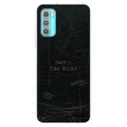 Átlátszó szilikon tok az alábbi mobiltelefonokra Motorola Moto G60 - DON´T TAG