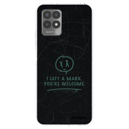 Átlátszó szilikon tok az alábbi mobiltelefonokra Realme 8i - LEFT A MARK