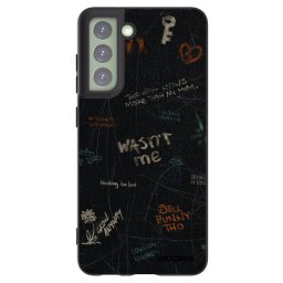 Fekete szilikon tok az alábbi mobiltelefonokra Samsung Galaxy S21 FE 5G - CONFESSION