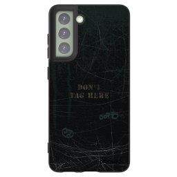 Fekete szilikon tok az alábbi mobiltelefonokra Samsung Galaxy S21 FE 5G - DON´T TAG