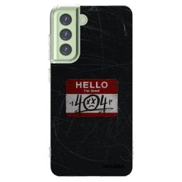 Átlátszó szilikon tok az alábbi mobiltelefonokra Samsung Galaxy S21 FE 5G - HELLO 404