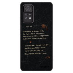 Fekete szilikon tok az alábbi mobiltelefonokra Xiaomi Redmi Note 11 Pro 5G - POET
