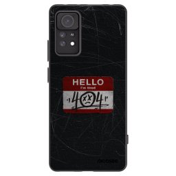 Fekete szilikon tok az alábbi mobiltelefonokra Xiaomi Redmi Note 11 Pro 5G - HELLO 404