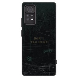 Fekete szilikon tok az alábbi mobiltelefonokra Xiaomi Redmi Note 11 Pro 5G - DON´T TAG