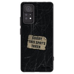 Fekete szilikon tok az alábbi mobiltelefonokra Xiaomi Redmi Note 11 Pro 5G - SORRY