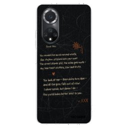 Átlátszó szilikon tok az alábbi mobiltelefonokra Huawei Nova 9 SE - POET