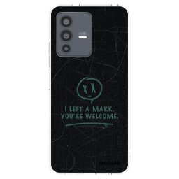 Átlátszó szilikon tok az alábbi mobiltelefonokra Vivo V23 5G - LEFT A MARK