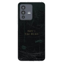 Átlátszó szilikon tok az alábbi mobiltelefonokra Vivo V23 5G - DON´T TAG