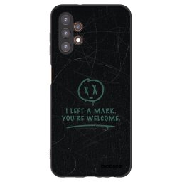 Fekete szilikon tok az alábbi mobiltelefonokra Samsung Galaxy A13 4G A135 - LEFT A MARK