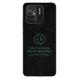 Átlátszó szilikon tok az alábbi mobiltelefonokra Xiaomi Redmi 10C - LEFT A MARK
