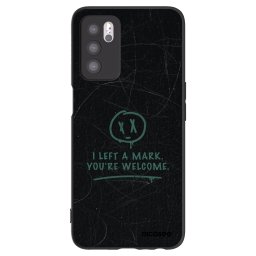 Fekete szilikon tok az alábbi mobiltelefonokra OPPO A16s - LEFT A MARK