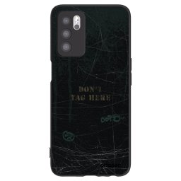 Fekete szilikon tok az alábbi mobiltelefonokra OPPO A16s - DON´T TAG
