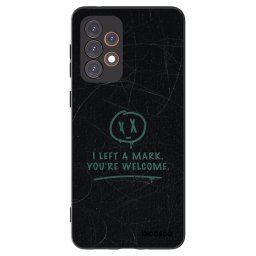 Fekete szilikon tok az alábbi mobiltelefonokra Samsung Galaxy A33 5G A336 - LEFT A MARK