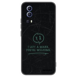 Fekete szilikon tok az alábbi mobiltelefonokra Vivo Y52 5G - LEFT A MARK