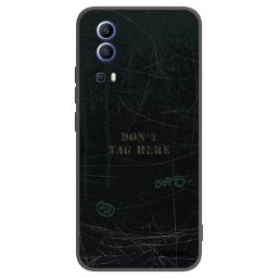 Fekete szilikon tok az alábbi mobiltelefonokra Vivo Y52 5G - DON´T TAG