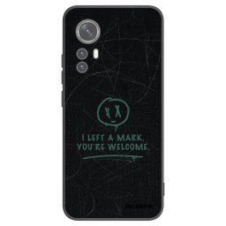 Fekete szilikon tok az alábbi mobiltelefonokra Xiaomi 12X - LEFT A MARK