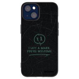 Fekete szilikon tok az alábbi mobiltelefonokra Apple iPhone 14 - LEFT A MARK