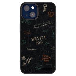 Fekete szilikon tok az alábbi mobiltelefonokra Apple iPhone 14 - CONFESSION