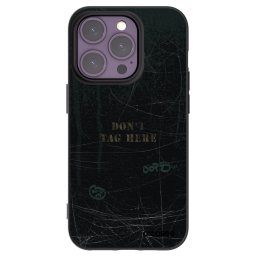 Fekete szilikon tok az alábbi mobiltelefonokra Apple iPhone 14 Pro - DON´T TAG