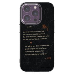 Átlátszó szilikon tok az alábbi mobiltelefonokra Apple iPhone 14 Pro - POET
