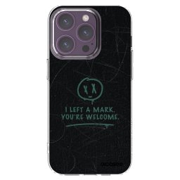 Átlátszó szilikon tok az alábbi mobiltelefonokra Apple iPhone 14 Pro - LEFT A MARK
