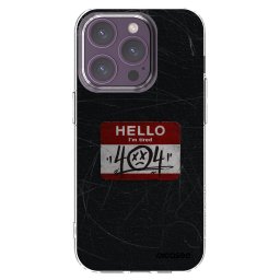Átlátszó szilikon tok az alábbi mobiltelefonokra Apple iPhone 14 Pro - HELLO 404