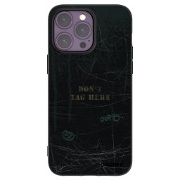 Fekete szilikon tok az alábbi mobiltelefonokra Apple iPhone 14 Pro Max - DON´T TAG