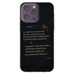 Átlátszó szilikon tok az alábbi mobiltelefonokra Apple iPhone 14 Pro Max - POET