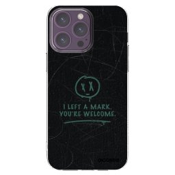 Átlátszó szilikon tok az alábbi mobiltelefonokra Apple iPhone 14 Pro Max - LEFT A MARK