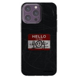 Átlátszó szilikon tok az alábbi mobiltelefonokra Apple iPhone 14 Pro Max - HELLO 404
