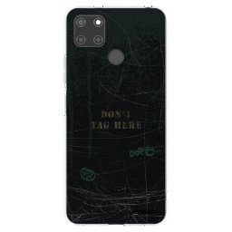 Átlátszó szilikon tok az alábbi mobiltelefonokra Realme C21Y - DON´T TAG